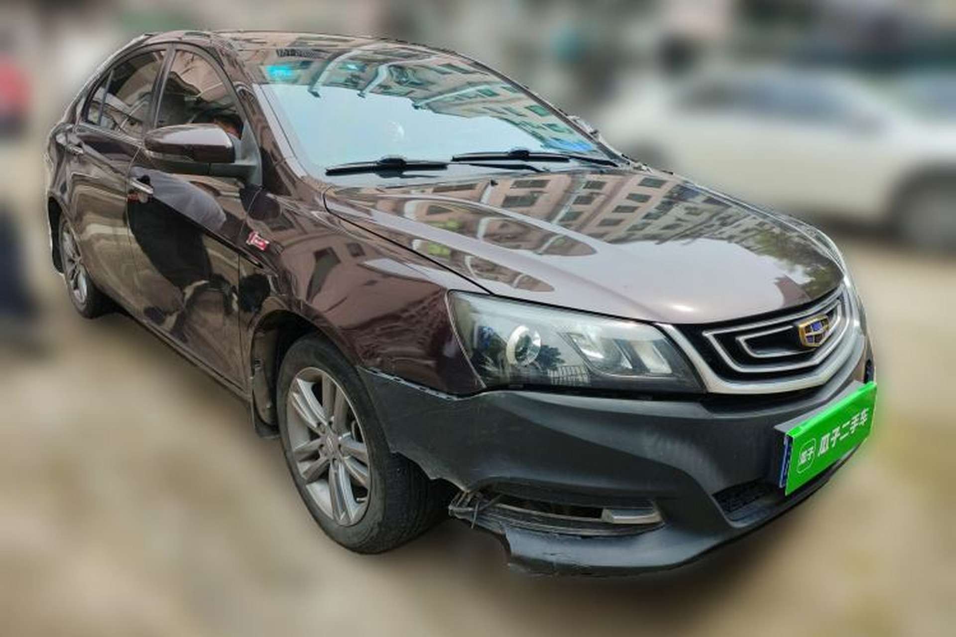 Used Geely Auto Emgrand 2017 Sedan Million Edition 1.5L CVT Upward Connectivity Version Front Right 45 Deg