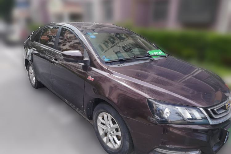 Used Geely Auto Emgrand 2017 Sedan Million Edition 1.5L Manual Luxury Model Front Right 45 Deg