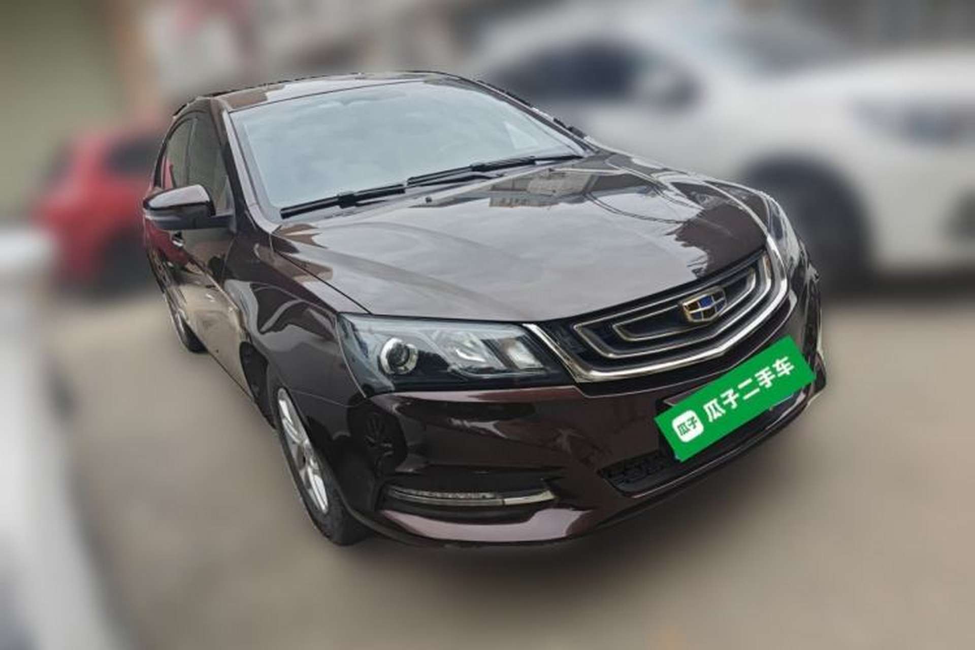 Used Geely Auto Emgrand 2017 Sedan Million Edition 1.5L CVT Luxury Model Front Right 45 Deg