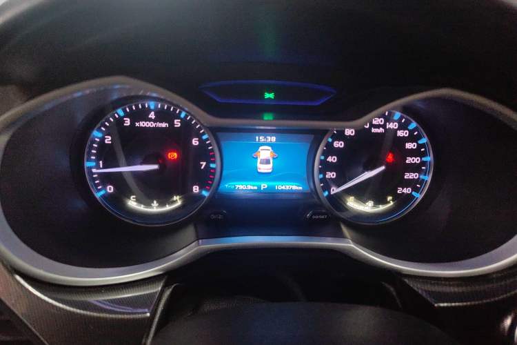 Used Geely Auto Emgrand 2017 Sedan Million Edition 1.5L CVT Upward Version Instrument Cluster
