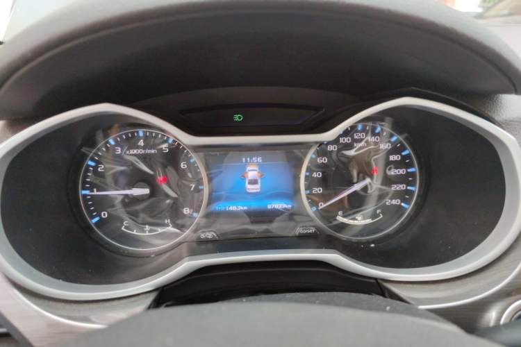 Used Geely Auto Emgrand 2017 Sedan Million Edition 1.5L Manual Luxury Model Instrument Cluster