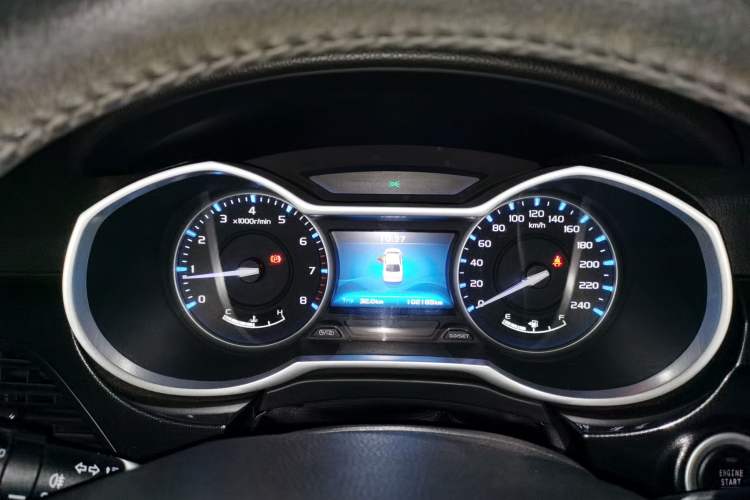 Used Geely Auto Emgrand 2017 Sedan Million Edition 1.5L Manual - Upward Version Instrument Cluster