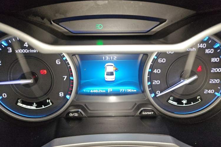 Used Geely Auto Emgrand 2017 Sedan Million Edition 1.5L CVT Upward Version Instrument Cluster