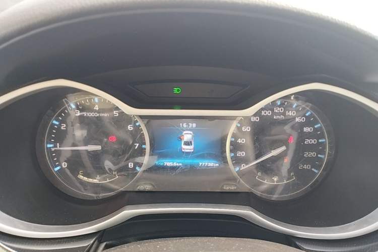 Used Geely Auto Emgrand 2017 Sedan Million Edition 1.5L Manual - Upward Version Instrument Cluster