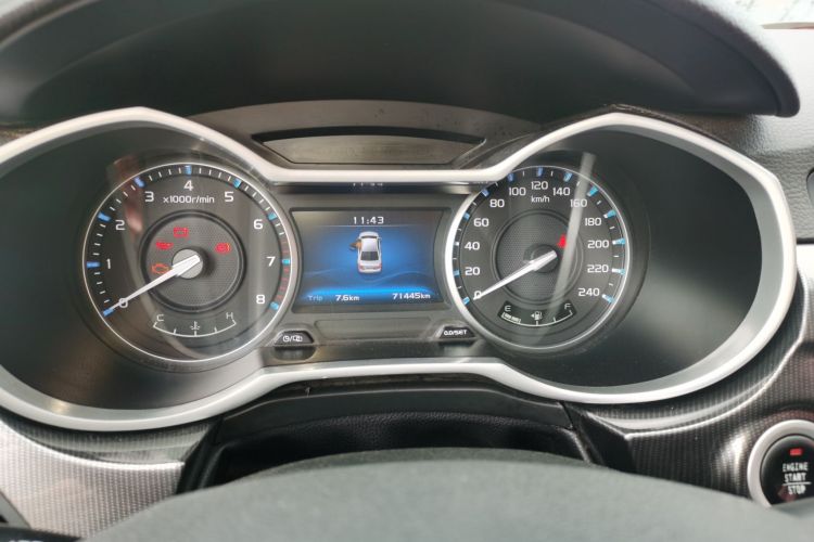 Used Geely Auto Emgrand 2017 Sedan Million Edition 1.5L Manual - Upward Version Instrument Cluster