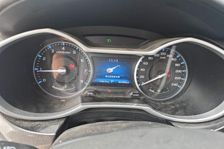 Used Geely Auto Emgrand 2017 Sedan Million Edition 1.5L CVT Upward Version Instrument Cluster