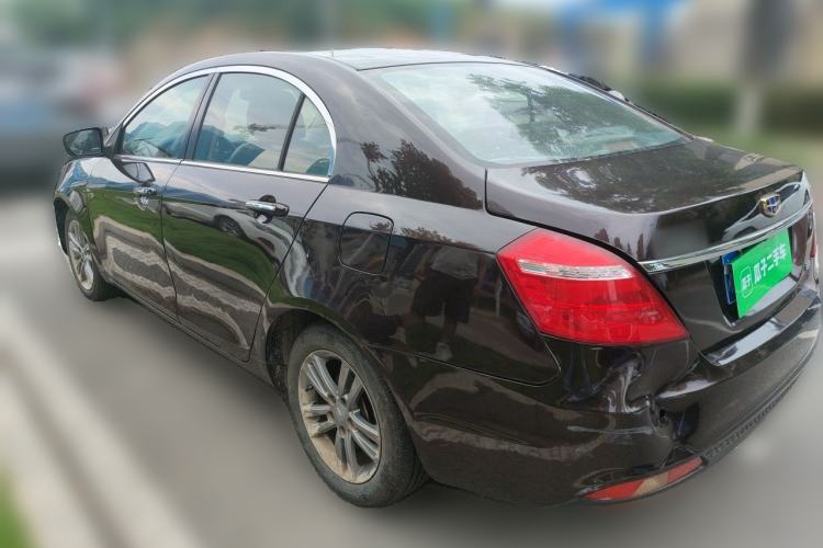 Used Geely Auto Emgrand 2017 Sedan Million Edition 1.5L CVT Upward Version Rear Left 45 Deg
