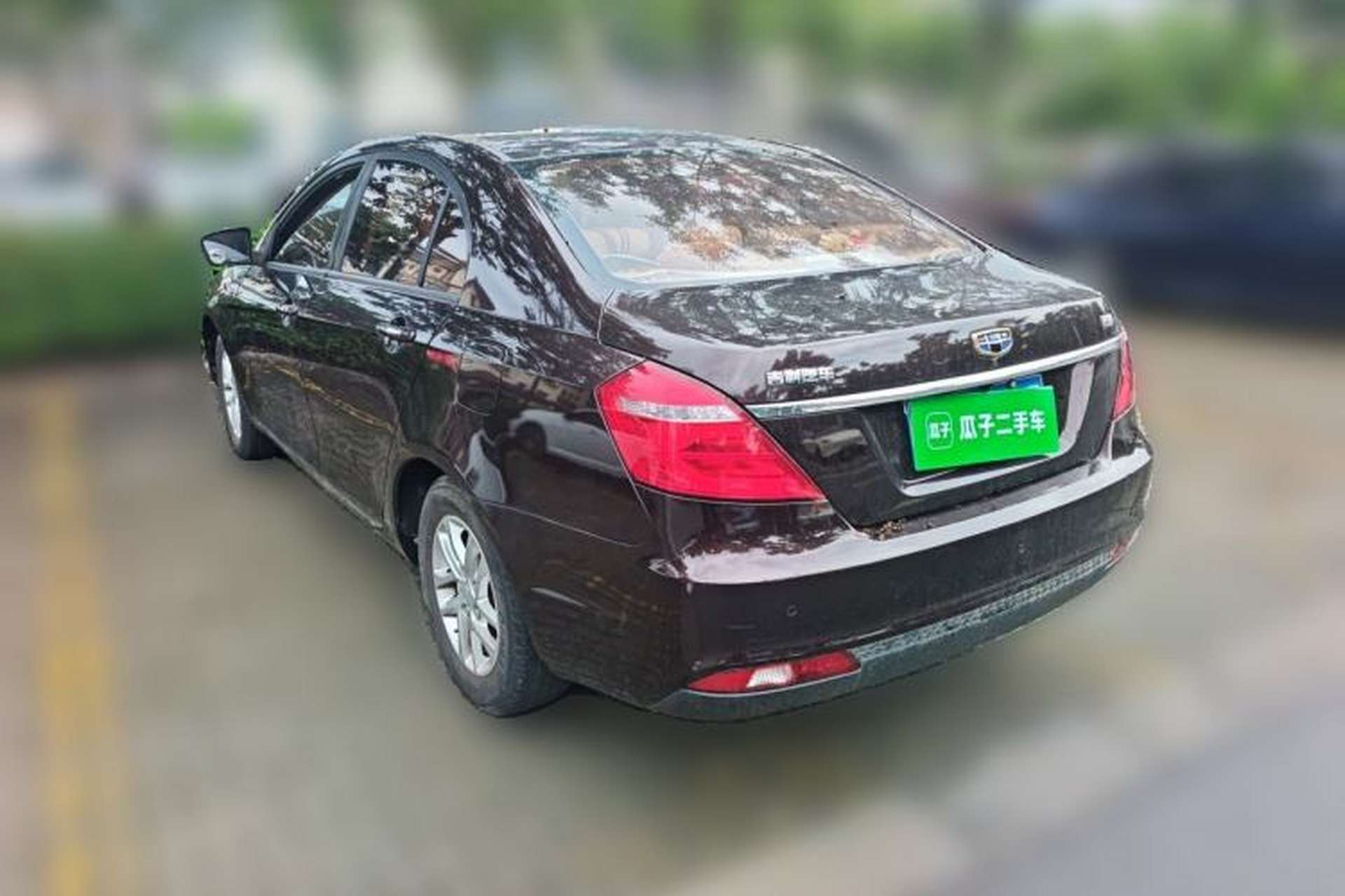 Used Geely Auto Emgrand 2017 Sedan Million Edition 1.5L Manual Luxury Model Rear Left 45 Deg