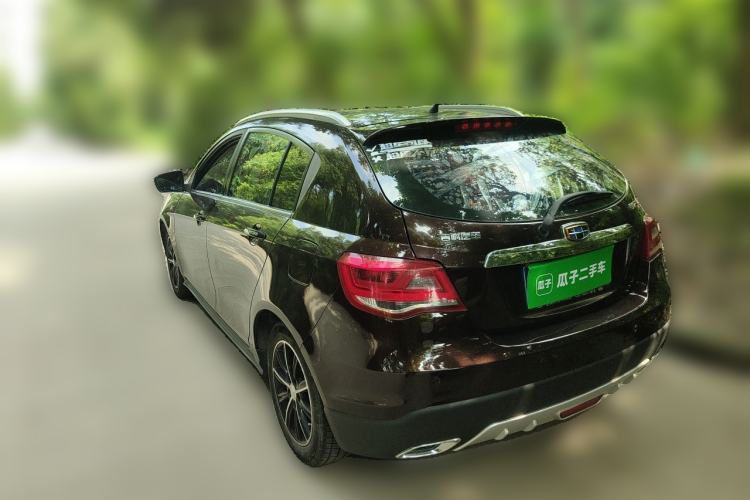 Used Geely Auto Emgrand 2017 Hatchback RS Million Edition 1.5L Manual Upward Version Rear Left 45 Deg