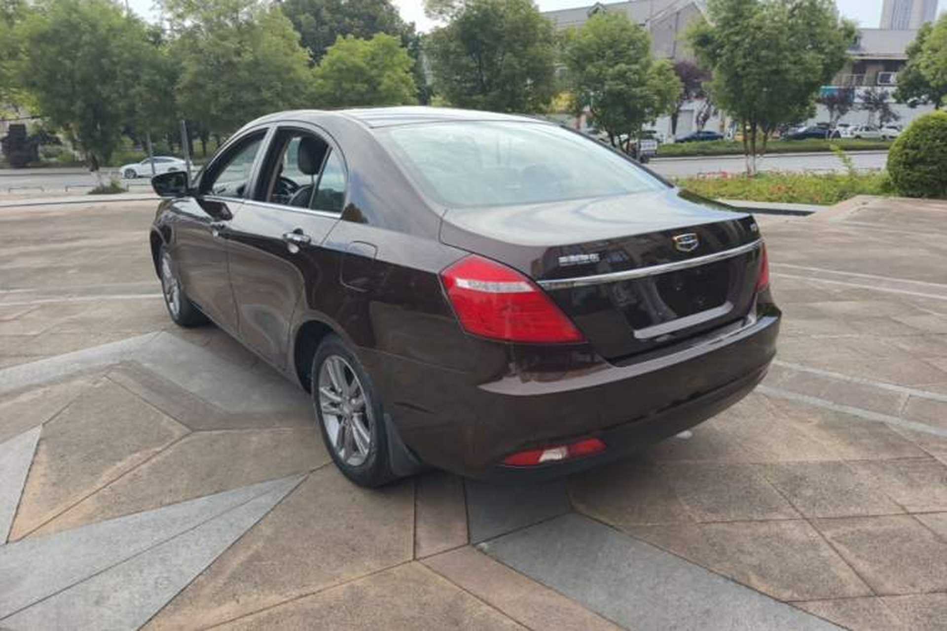 Used Geely Auto Emgrand 2017 Sedan Million Edition 1.5L CVT Upward Version Rear Left 45 Deg