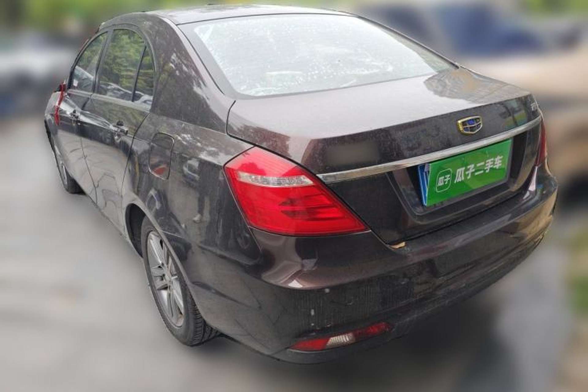 Used Geely Auto Emgrand 2017 Sedan Million Edition 1.5L Manual - Upward Version Rear Left 45 Deg