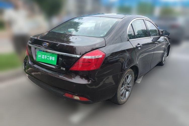 Used Geely Auto Emgrand 2017 Sedan Million Edition 1.5L CVT Upward Version Rear Right 45 Deg