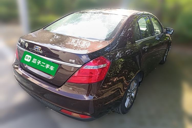 Used Geely Auto Emgrand 2017 Sedan Million Edition 1.5L CVT Upward Version Rear Right 45 Deg