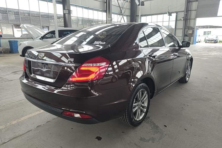 Used Geely Auto Emgrand 2017 Sedan Million Edition 1.5L CVT Upward Version Rear Right 45 Deg