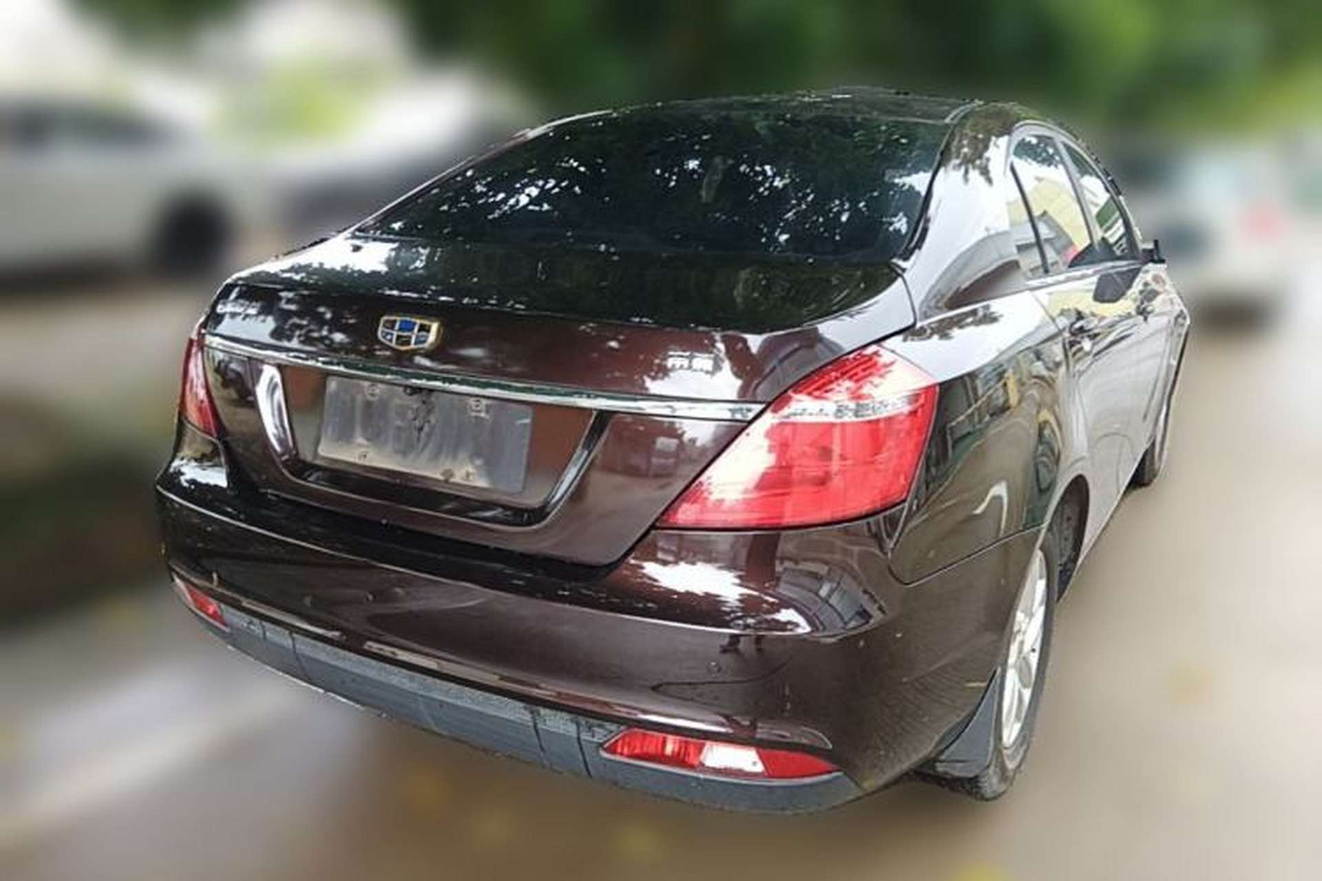 Used Geely Auto Emgrand 2017 Sedan Million Edition 1.5L CVT Luxury Model Rear Right 45 Deg