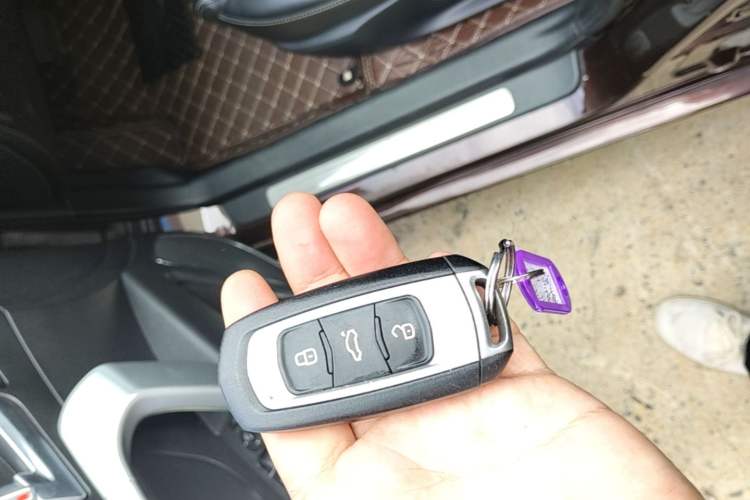 Used Geely Auto Emgrand 2017 Sedan Million Edition 1.5L CVT Upward Version Vehicle Key