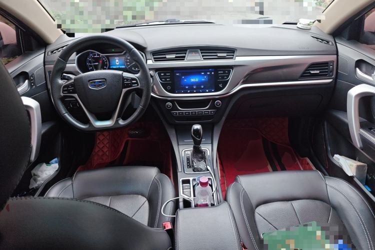 Used Geely Auto Emgrand 2017 Sedan Million Edition 1.5L CVT Upward Connectivity Version Center Console