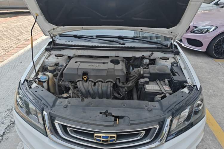 Used Geely Auto Emgrand 2017 Sedan Million Edition 1.5L Manual Upward Connect Version Engine Bay
