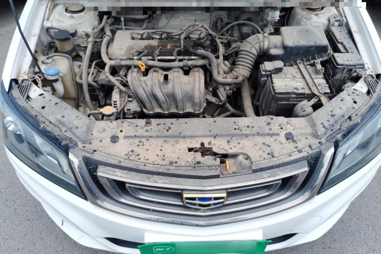 Used Geely Auto Emgrand 2017 Sedan Million Edition 1.5L Manual Luxury Model Engine Bay