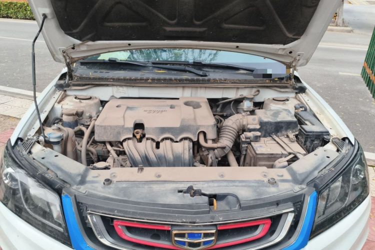 Used Geely Auto Emgrand 2017 Sedan Million Edition 1.5L Manual Upward Connect Version Engine Bay