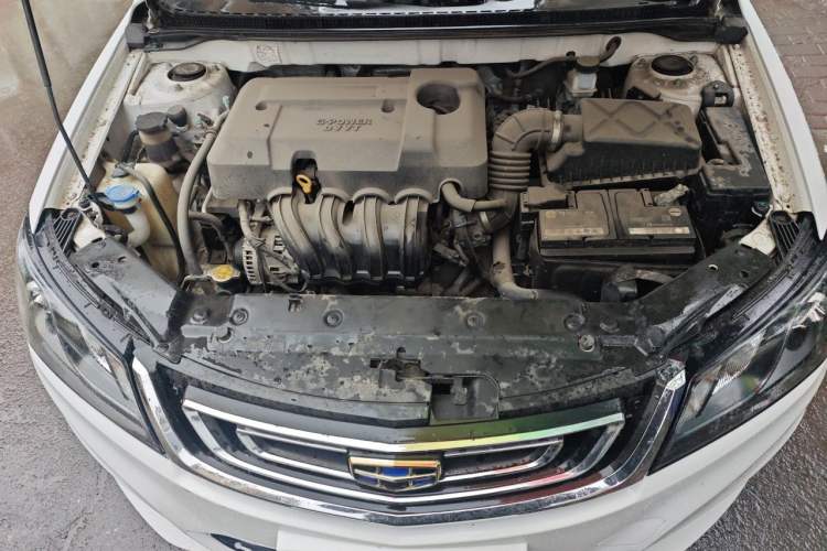 Used Geely Auto Emgrand 2017 Sedan Million Edition 1.5L CVT Luxury Model Engine Bay