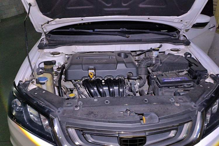 Used Geely Auto Emgrand 2017 Sedan Million Edition 1.5L CVT Upward Version Engine Bay