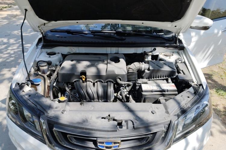 Used Geely Auto Emgrand 2017 Sedan Million Edition 1.5L CVT Luxury Model Engine Bay