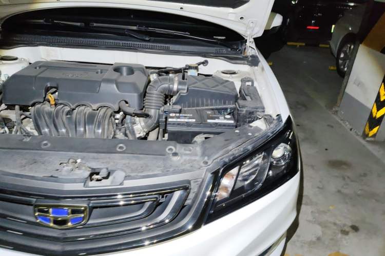 Used Geely Auto Emgrand 2017 Sedan Million Edition 1.5L CVT Upward Version Engine Bay Left