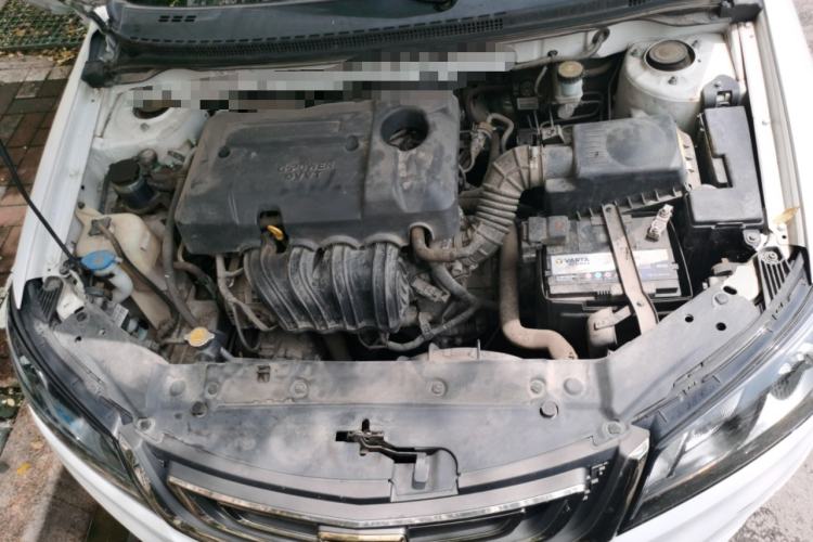 Used Geely Auto Emgrand 2017 Sedan Million Edition 1.5L Manual Luxury Model Engine Bay