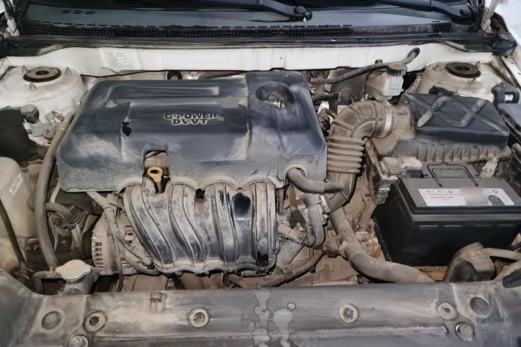 Used Geely Auto Emgrand 2017 Sedan Million Edition 1.5L CVT Upward Connectivity Version Engine Bay