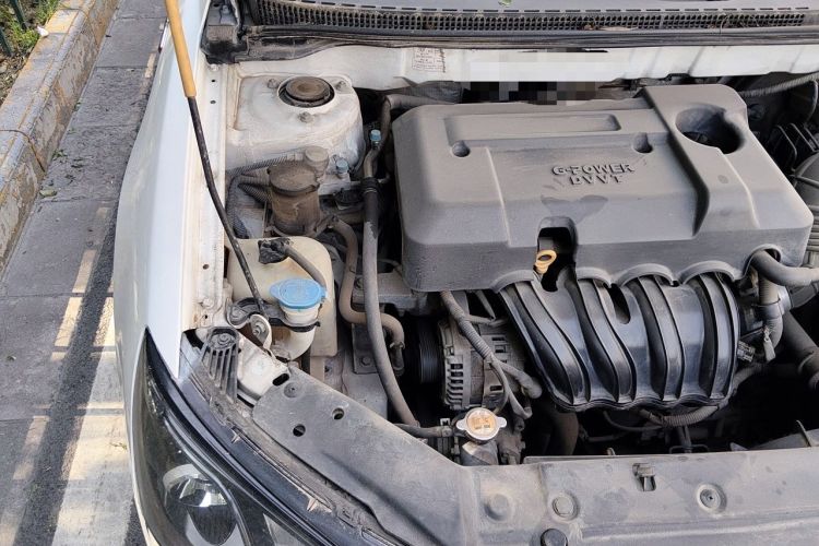 Used Geely Auto Emgrand 2017 Sedan Million Edition 1.5L CVT Upward Connectivity Version Engine Bay Right