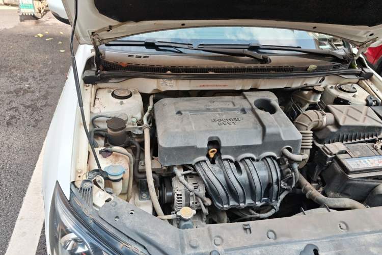 Used Geely Auto Emgrand 2017 Sedan Million Edition 1.5L CVT Luxury Model Engine Bay Right