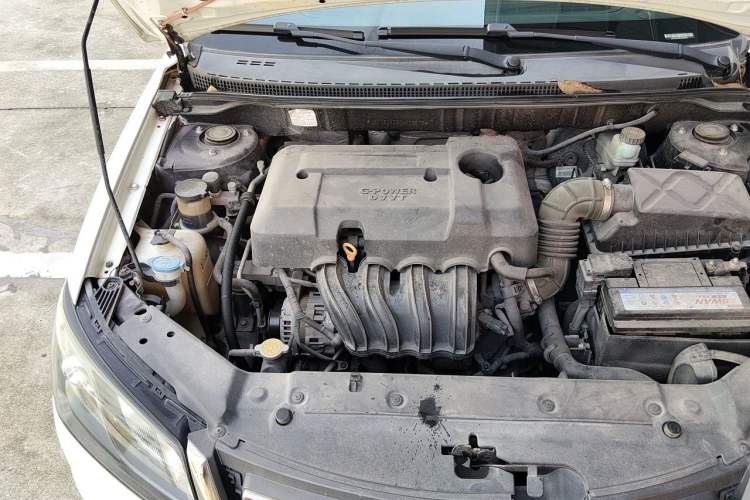 Used Geely Auto Emgrand 2017 Sedan Million Edition 1.5L CVT Luxury Model Engine Bay Right