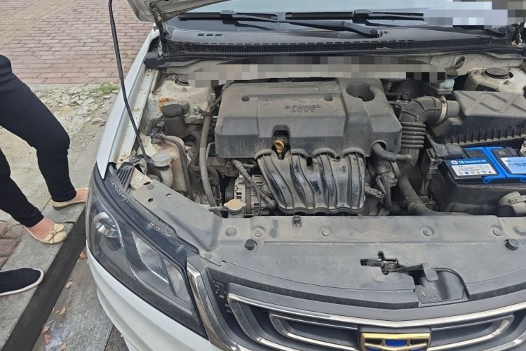 Used Geely Auto Emgrand 2017 Sedan Million Edition 1.5L CVT Upward Version Engine Bay Right