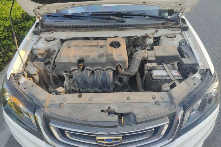 Used Geely Auto Emgrand 2017 Sedan Million Edition 1.5L Manual Luxury Model Engine Bay