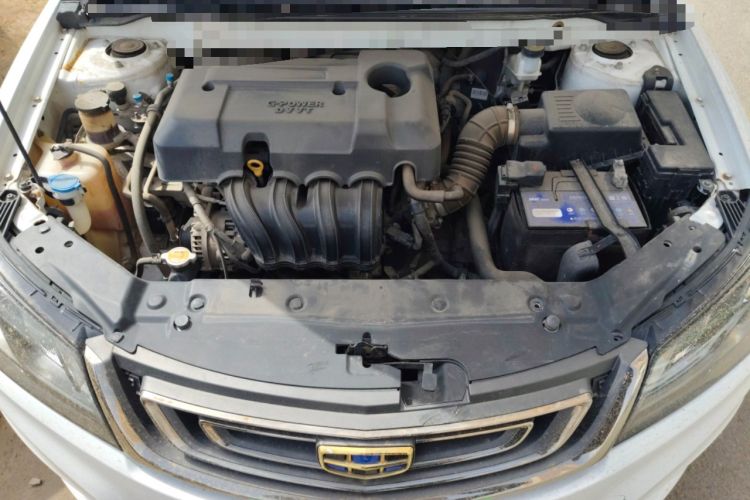 Used Geely Auto Emgrand 2017 Sedan Million Edition 1.5L Manual Luxury Model Engine Bay