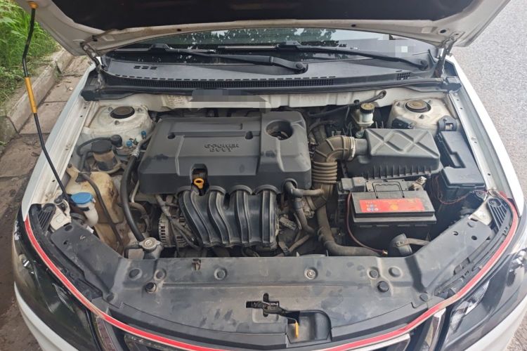 Used Geely Auto Emgrand 2017 Sedan Million Edition 1.5L CVT Luxury Model Engine Bay
