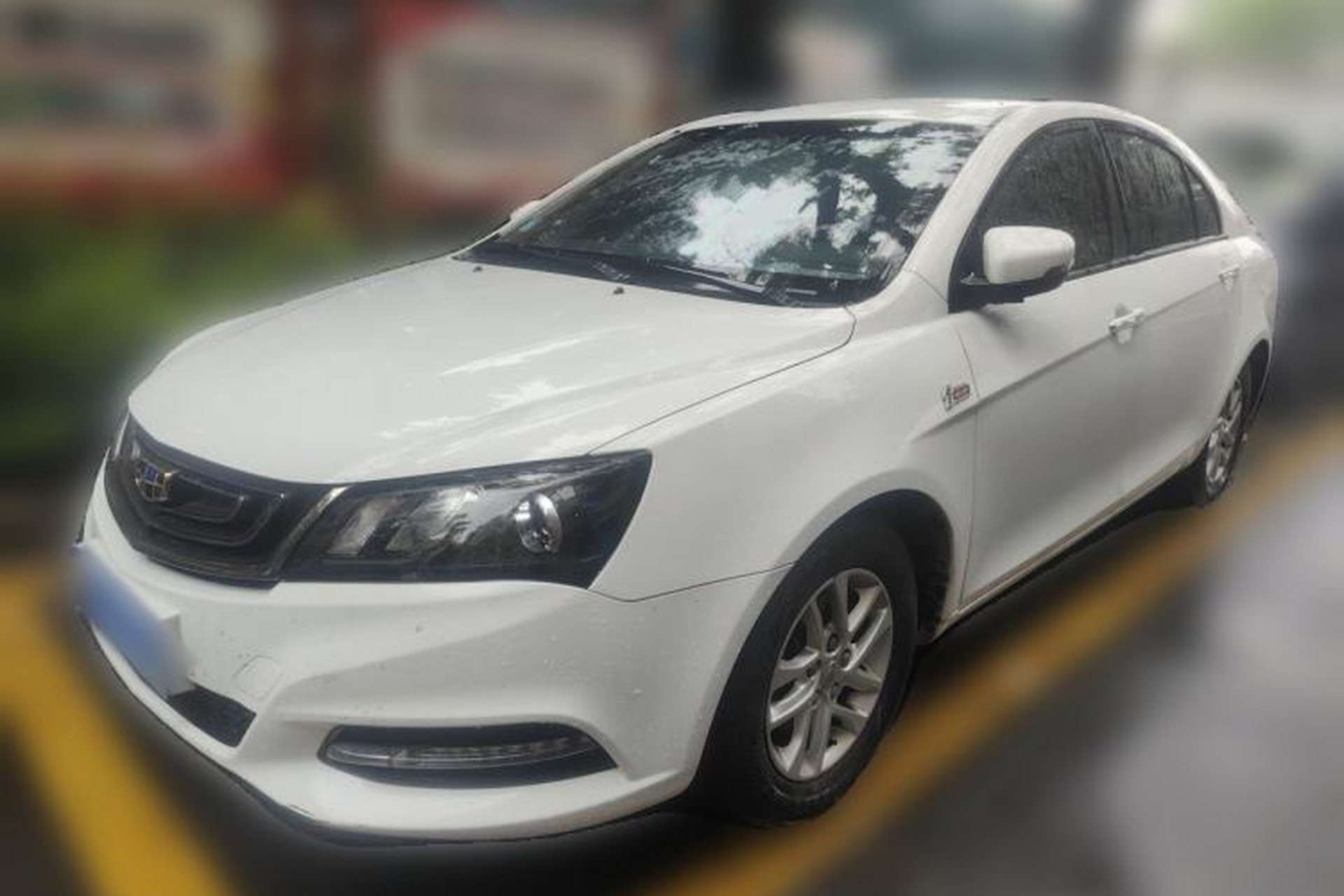 Used Geely Auto Emgrand 2017 Sedan Million Edition 1.5L CVT Luxury Model Front Left 45 Deg