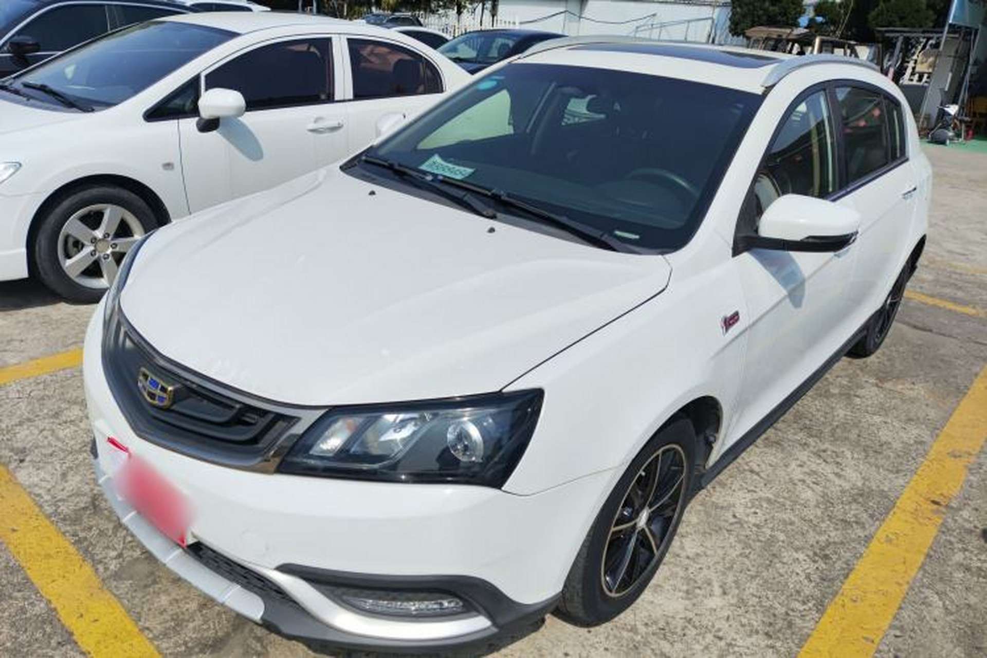 Used Geely Auto Emgrand 2017 Hatchback RS Million Edition 1.5L CVT Upward Version Front Left 45 Deg