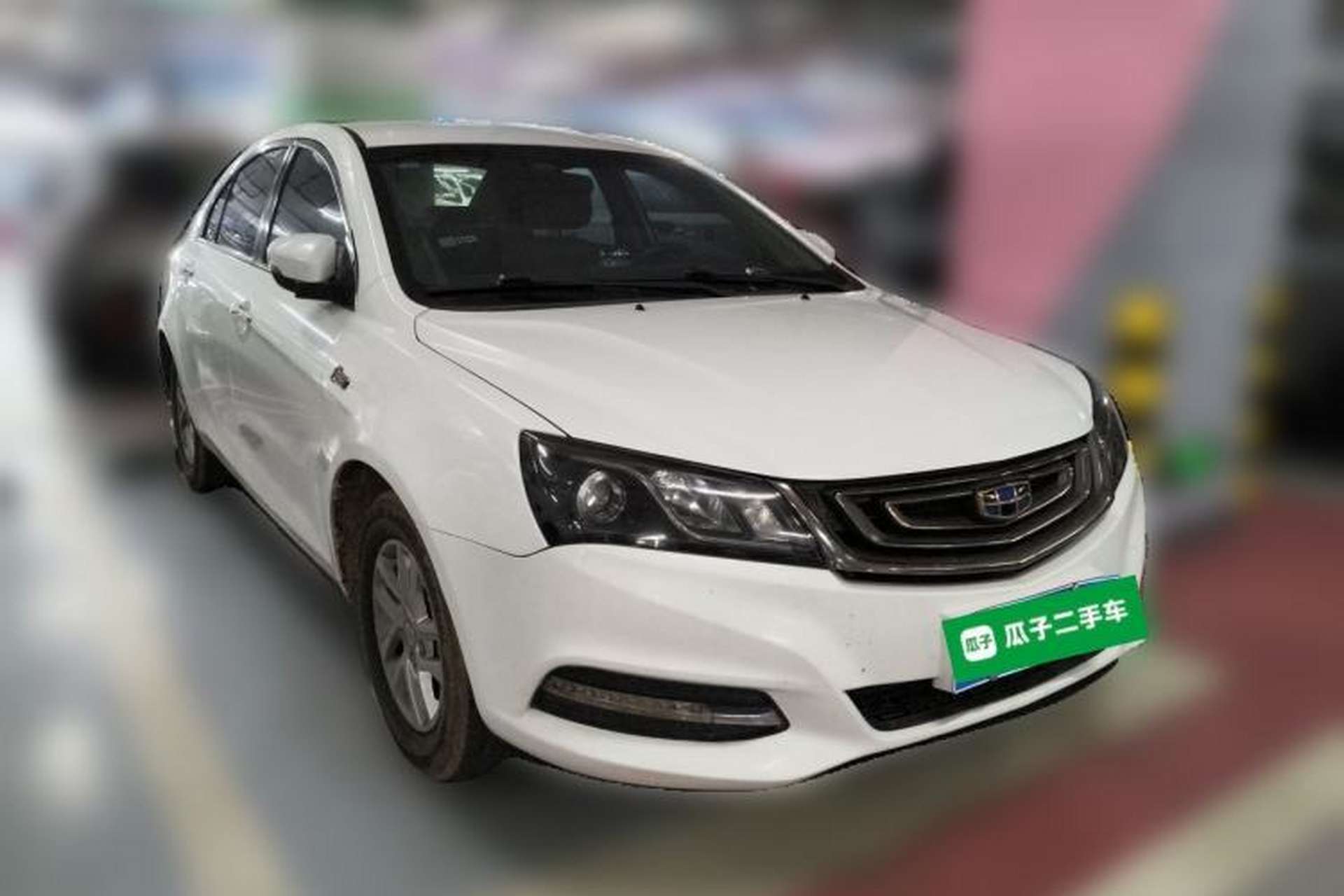 Used Geely Auto Emgrand 2017 Sedan Million Edition 1.5L Manual Luxury Model Front Right 45 Deg