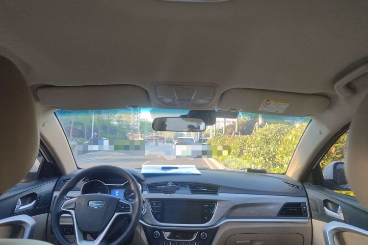 Used Geely Auto Emgrand 2017 Sedan Million Edition 1.5L Manual Luxury Model Headliner
