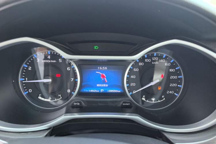 Used Geely Auto Emgrand 2017 Sedan Million Edition 1.5L CVT Luxury Model Instrument Cluster