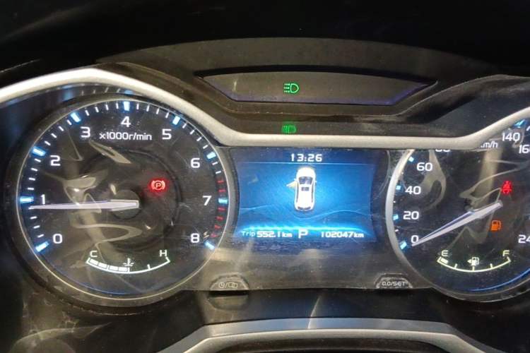 Used Geely Auto Emgrand 2017 Hatchback RS Million Edition 1.5L CVT Upward Version Instrument Cluster
