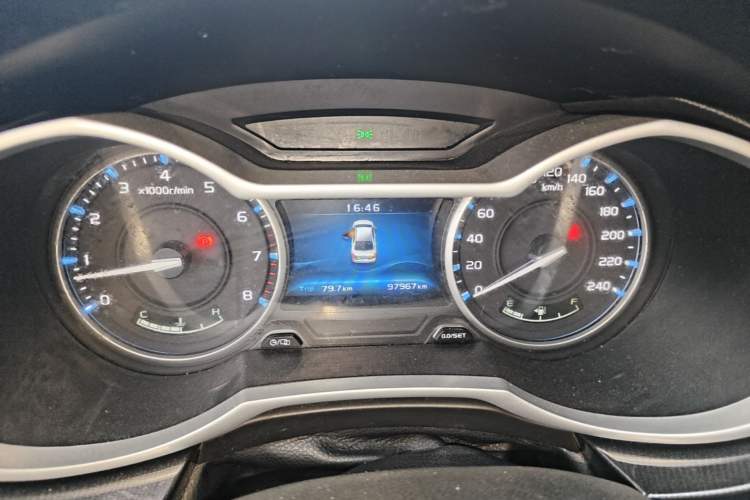 Used Geely Auto Emgrand 2017 Sedan Million Edition 1.5L Manual - Upward Version Instrument Cluster