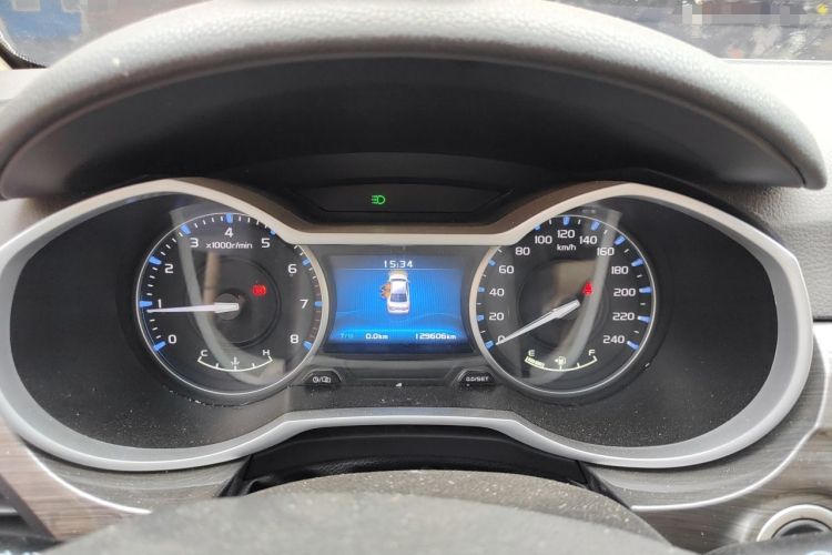 Used Geely Auto Emgrand 2017 Sedan Million Edition 1.5L Manual Luxury Model Instrument Cluster