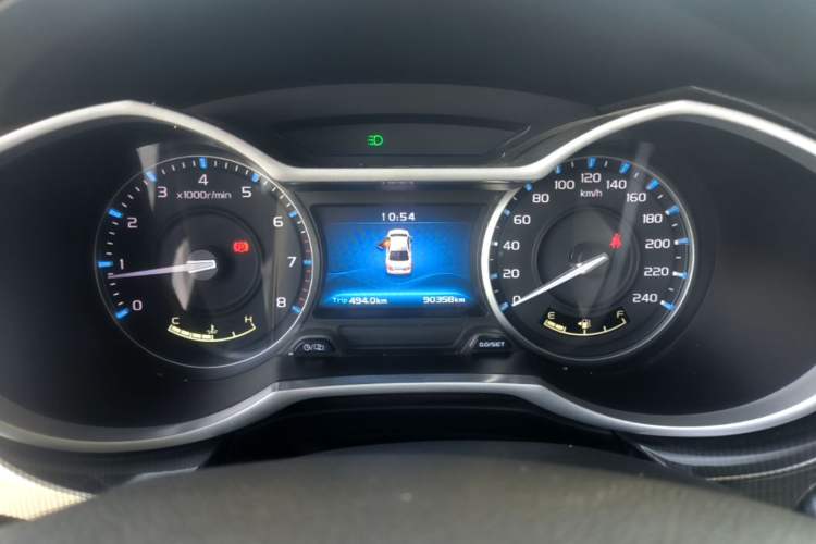 Used Geely Auto Emgrand 2017 Sedan Million Edition 1.5L Manual - Upward Version Instrument Cluster