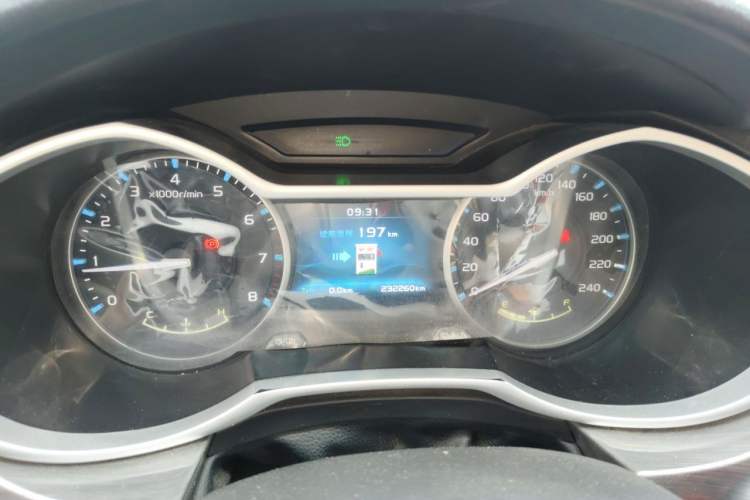 Used Geely Auto Emgrand 2017 Sedan Million Edition 1.5L Manual Luxury Model Instrument Cluster