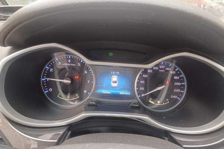 Used Geely Auto Emgrand 2017 Sedan Million Edition 1.5L Manual - Upward Version Instrument Cluster