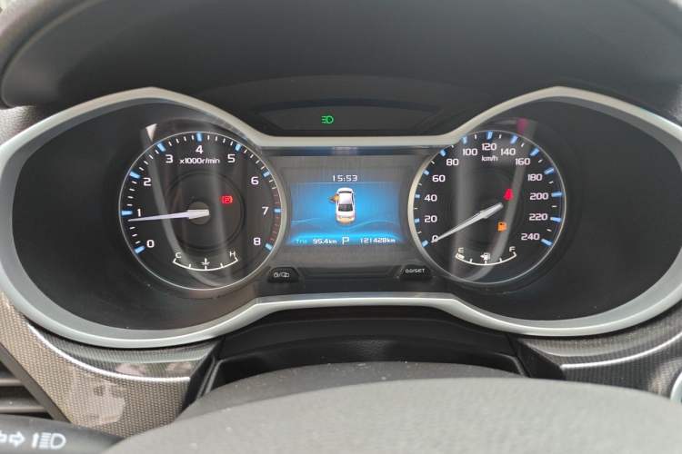 Used Geely Auto Emgrand 2017 Sedan Million Edition 1.5L CVT Upward Connectivity Version Instrument Cluster