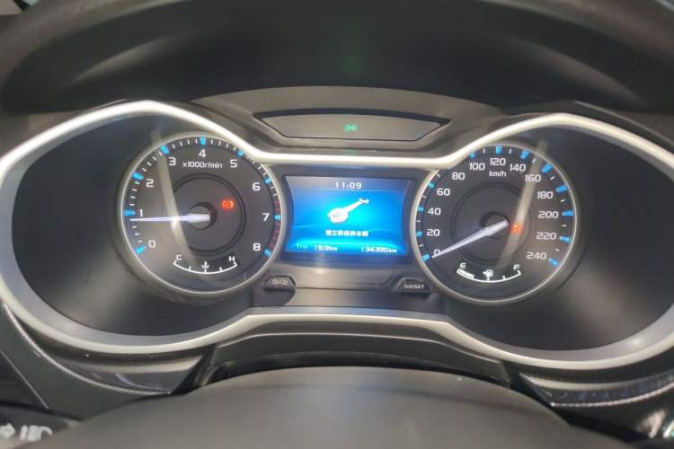 Used Geely Auto Emgrand 2017 Sedan Million Edition 1.5L Manual - Upward Version Instrument Cluster